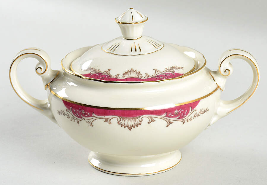 IMB26 Sugar Bowl & Lid by Imperial Bohemian-1