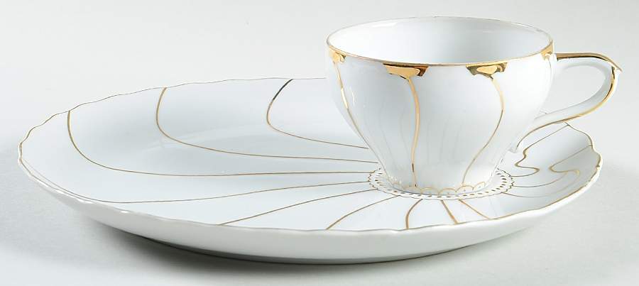 INA5 Snack Plate & Cup Set by Inarco (Japan)-1