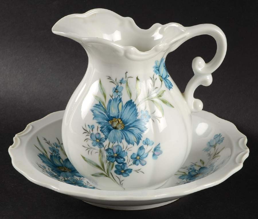 E-4542 32 Oz Pitcher & Bowl Set by Inarco (Japan)-1