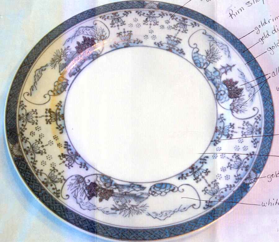 IMH1 Salad Plate by Imari China-1