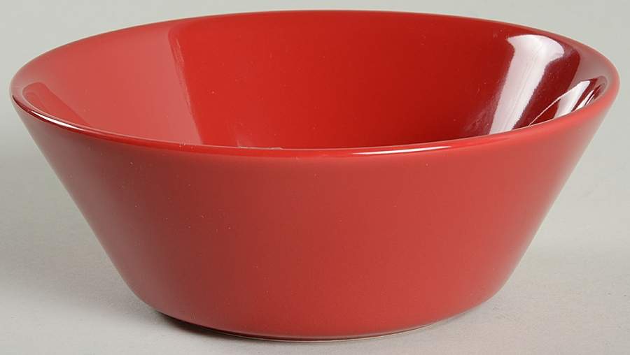 Teema Red Soup/Cereal Bowl by Iittala-1