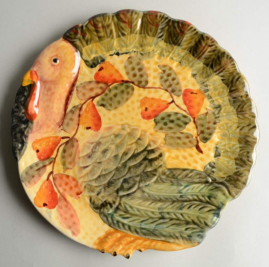 ITL3 11" Figural Platter by Italica Ars-1