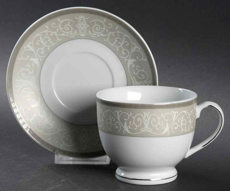 IFC9 Footed Cup & Saucer Set by Imperial Fine China-1