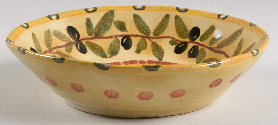 Tuscan Olives 7" Soup/Pasta Bowl by Italica Ars-1