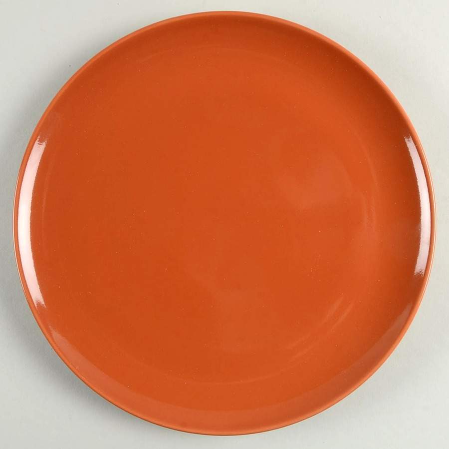 Fargrik Orange Dinner Plate by Ikea China-1