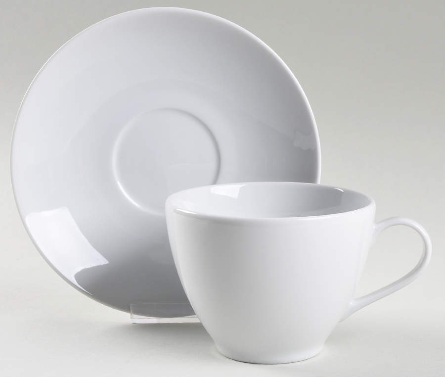 Vardera Breakfast Cup & Saucer Set by Ikea China-1