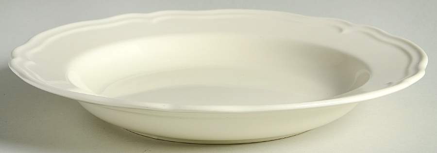 Arv Cream Large Rim Soup Bowl by Ikea China-1
