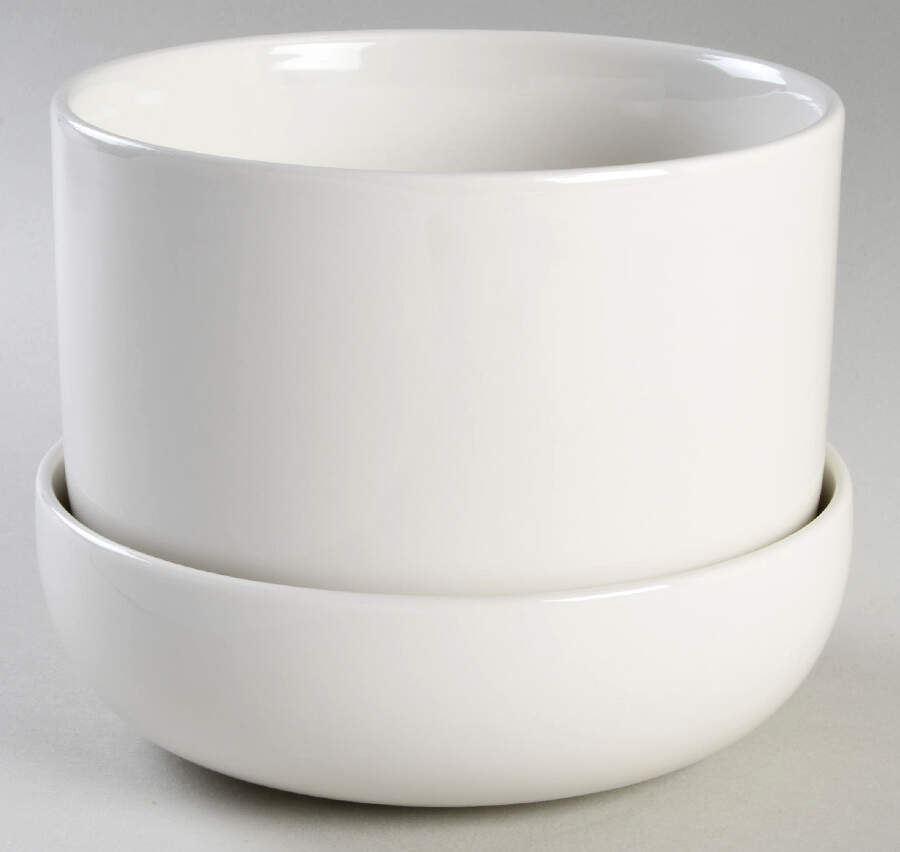 Nappula 6" Flower Pot & Underplate by Iittala-1