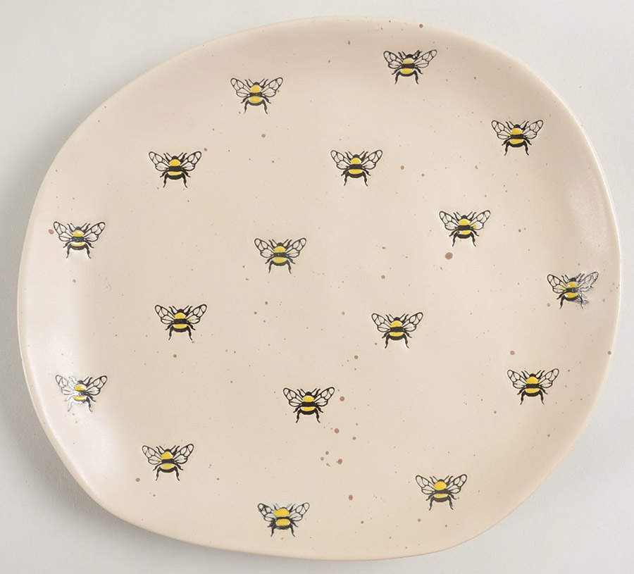 Barney Bee Repeat Salad Plate by In Homestylez-1