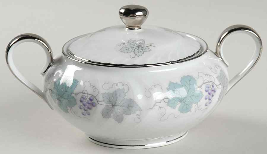 Bordeaux (E & R) Sugar Bowl & Lid by Jaeger-1