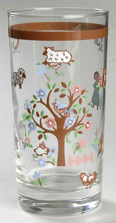 Country Home Glassware Tall Tumbler by Jamestown-1