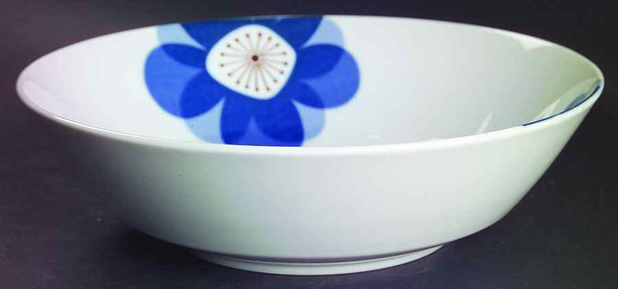 Indigo Moon 9" Round Vegetable Bowl by Sears-1
