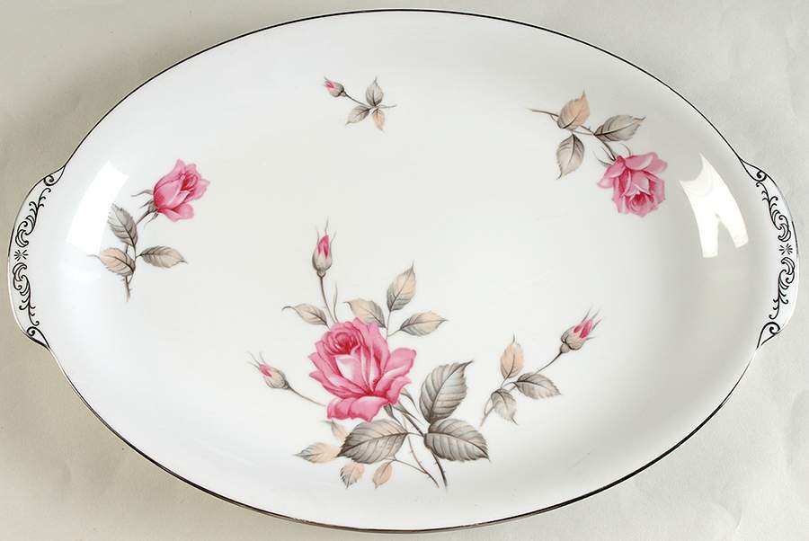 Melody 16" Oval Serving Platter by Style House-1