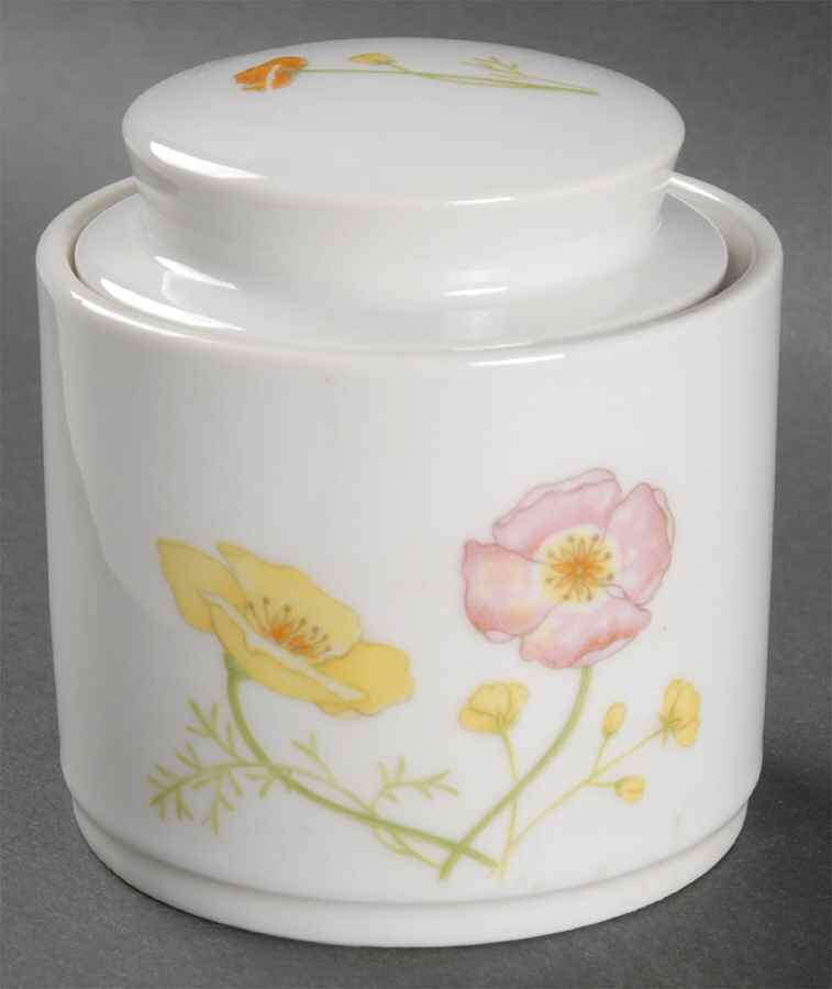 Genevieve Sugar Bowl & Lid by Jardin-1