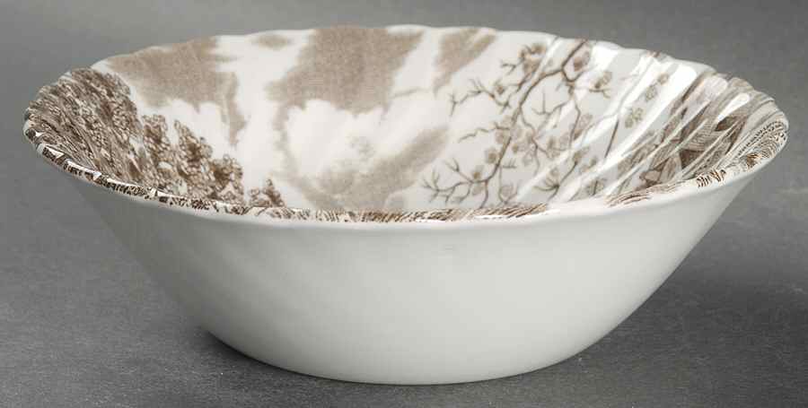 Cotswold Brown Coupe Cereal Bowl by Johnson Brothers-1