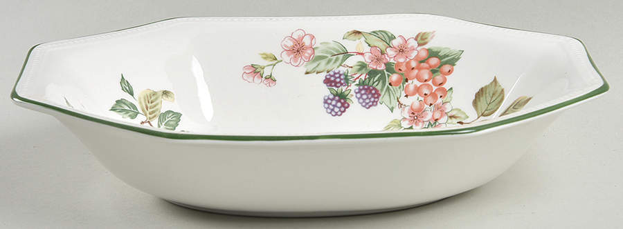 Fresh Fruit 9" Oval Vegetable Bowl by Johnson Brothers-1