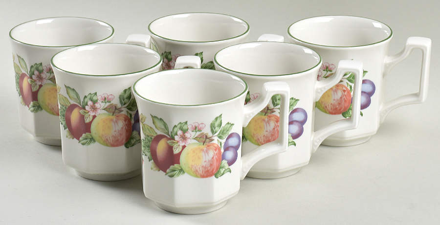 Fresh Fruit Mug - Set of 6 by Johnson Brothers-1