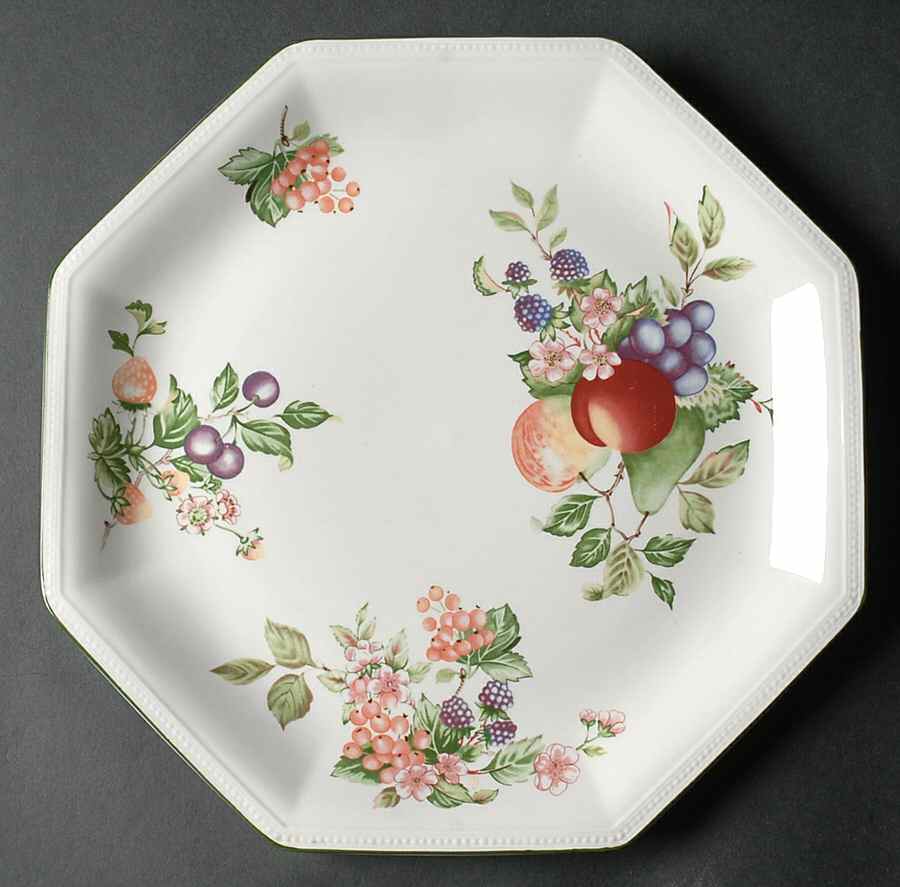 Fresh Fruit 11" Chop Plate (Round Platter) by Johnson Brothers-1