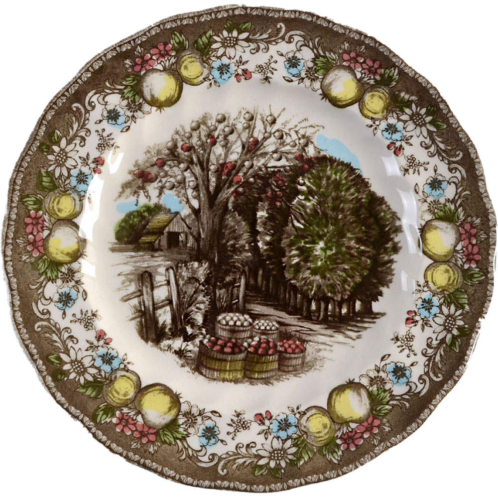 Friendly Village, The ("Made in England" Backstamp) Accent Luncheon Plate by Johnson Brothers-1