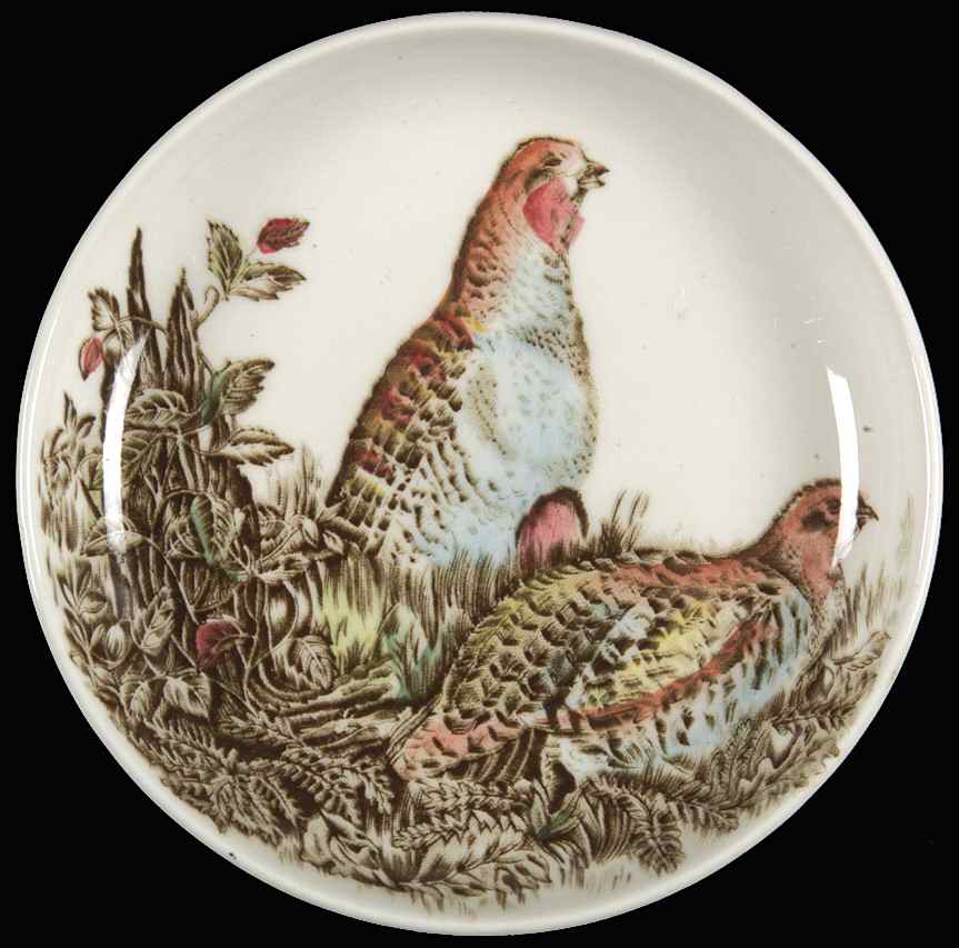 Game Birds White Coaster by Johnson Brothers-1