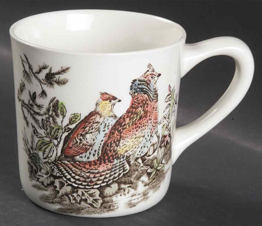 Game Birds White Mug by Johnson Brothers-1