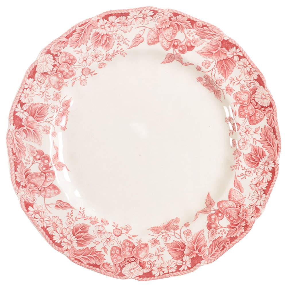 Strawberry Fair Pink Dinner Plate by Johnson Brothers-1