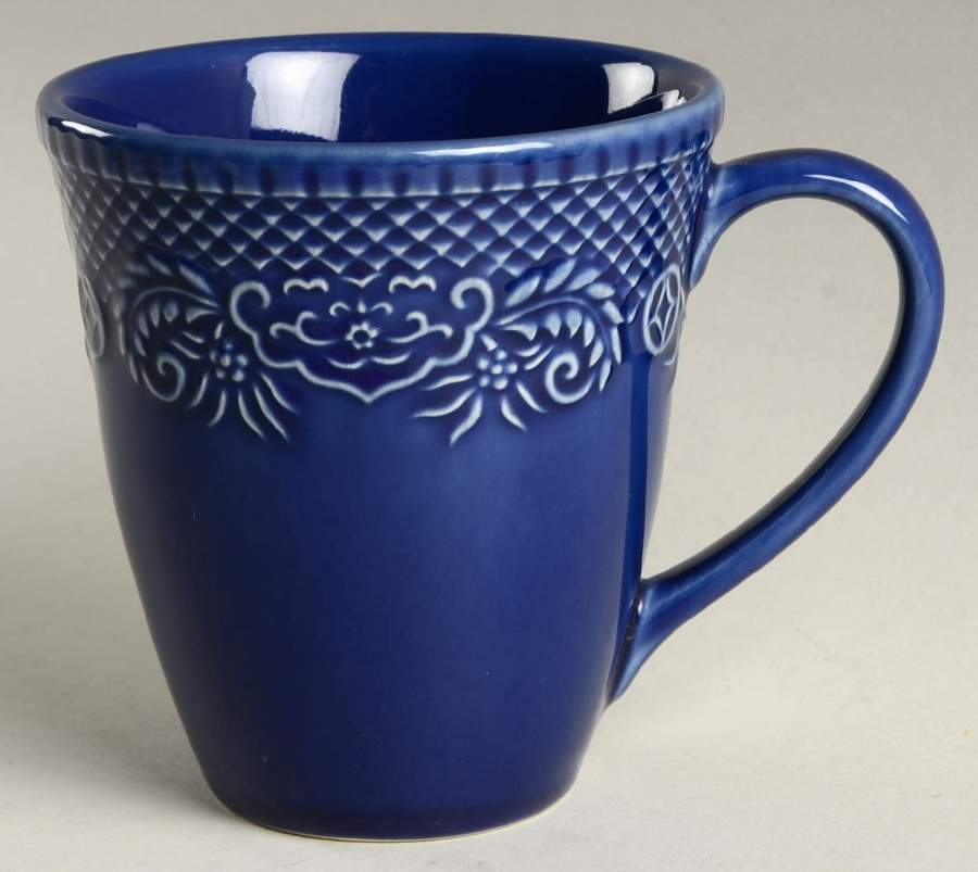 Willow Blue (Made in England, Earthenware, Newer) Accent Mug by Johnson Brothers-1