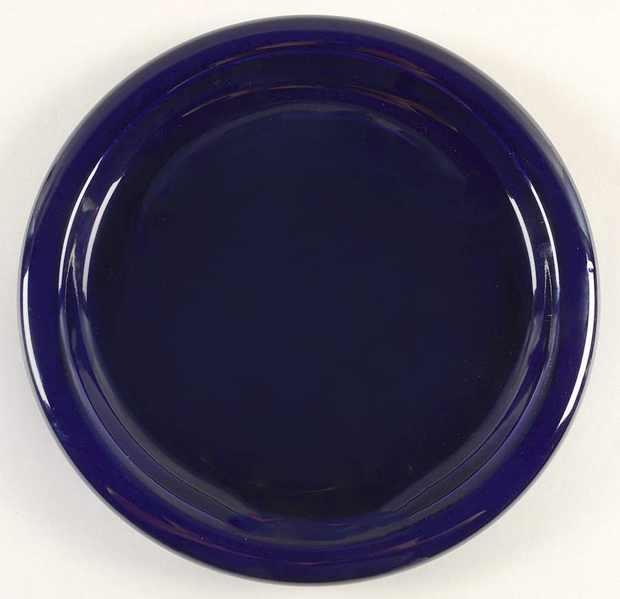 China Seas Dark Blue Luncheon Plate by Jepcor-1
