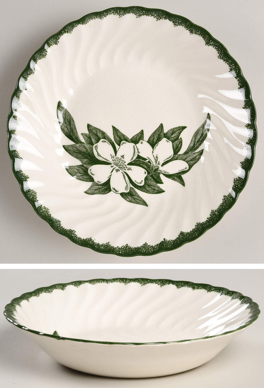 Forest Dogwood Coupe Soup Bowl by Joni China-1