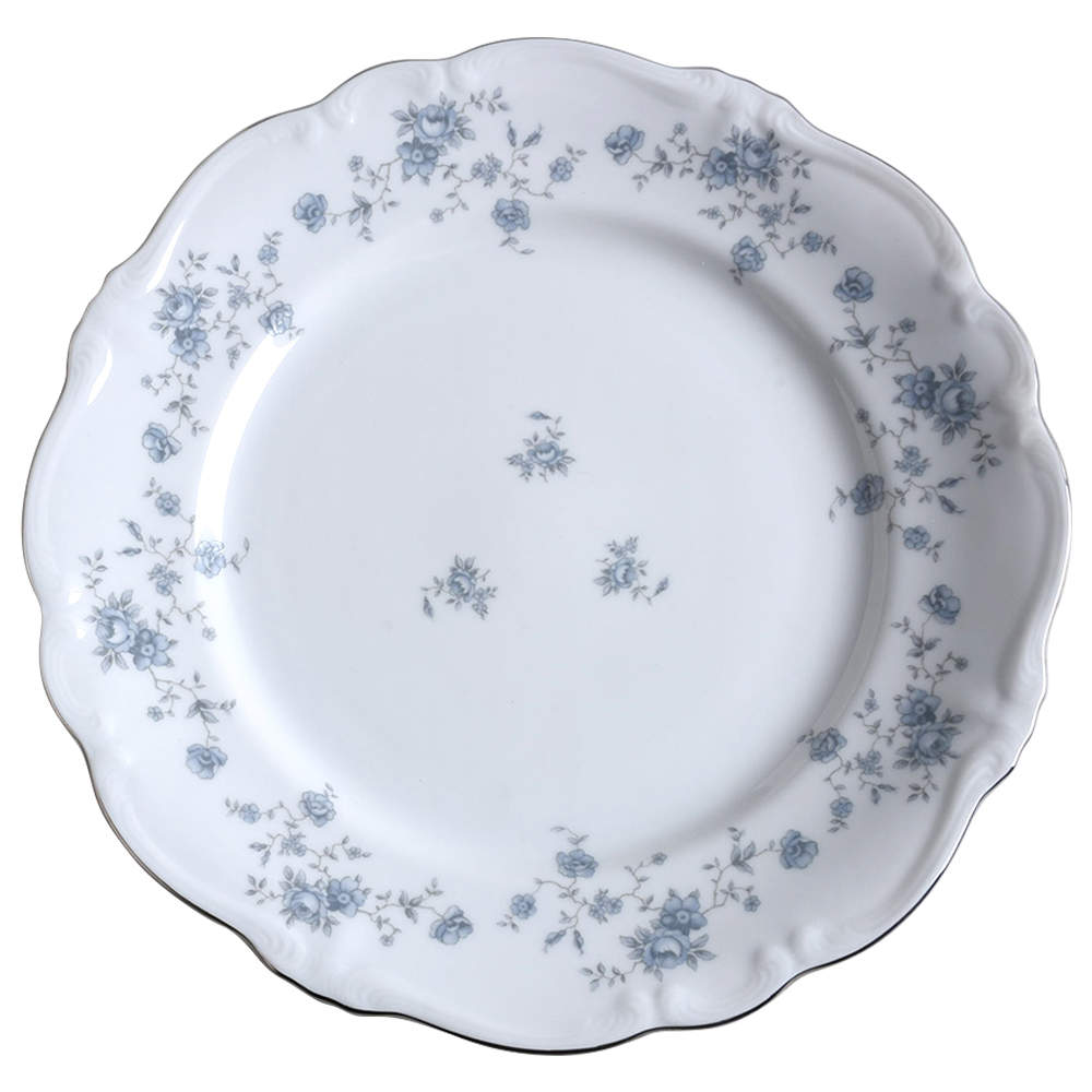 Blue Garland (Bavaria Backstamp) Dinner Plate by Johann Haviland-1