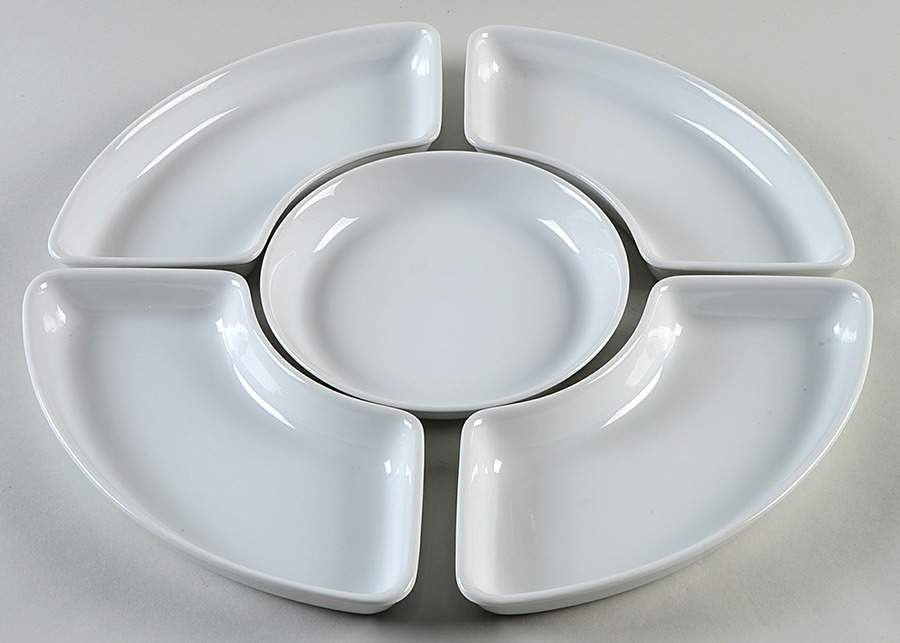 Constance 5 Piece Lazy Susan (4 side sections & 1 center) by Johann Haviland-1