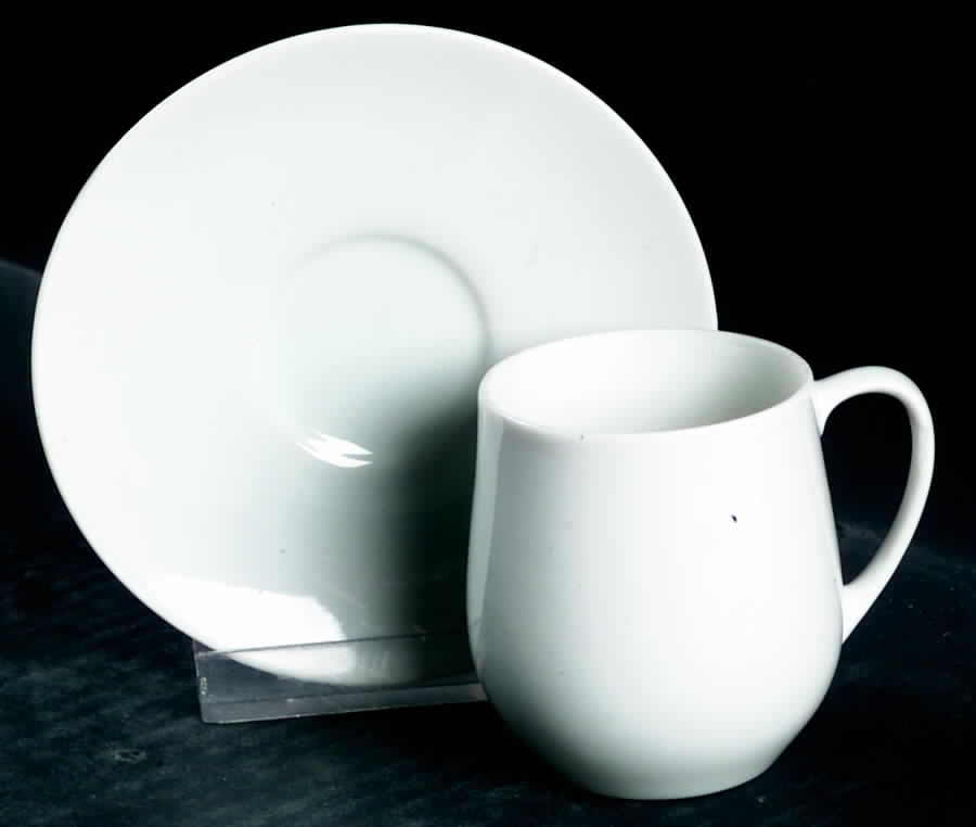 Constance Flat Demitasse Cup & Saucer Set by Johann Haviland-1