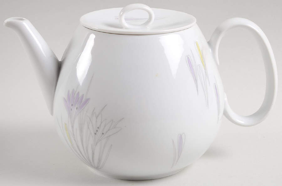 Crocus Teapot & Lid by Johann Haviland-1