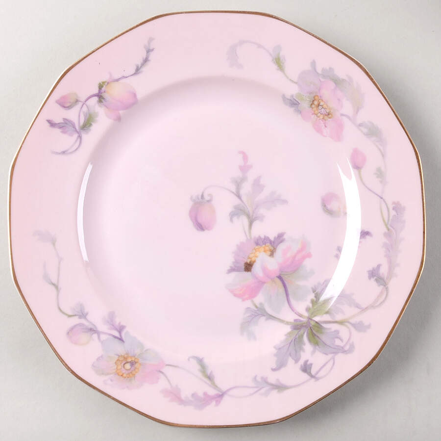 Dogwood (Gold Trim) Dinner Plate by Johann Haviland-1