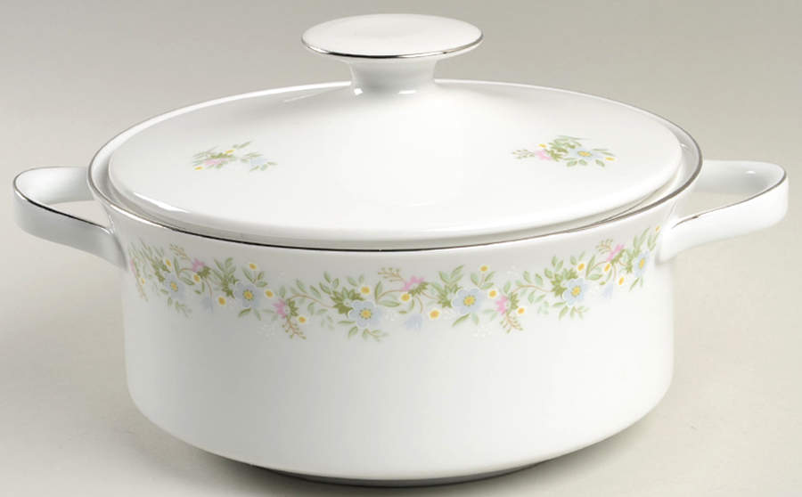 Forever Spring Round Covered Vegetable by Johann Haviland-1