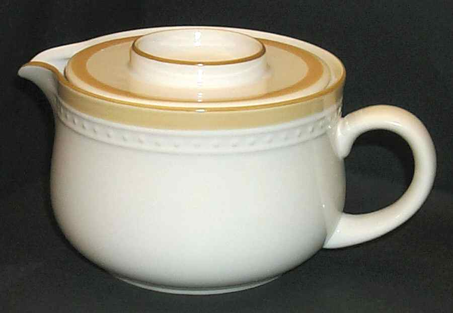 Golden Band Teapot & Lid by Johann Haviland-1