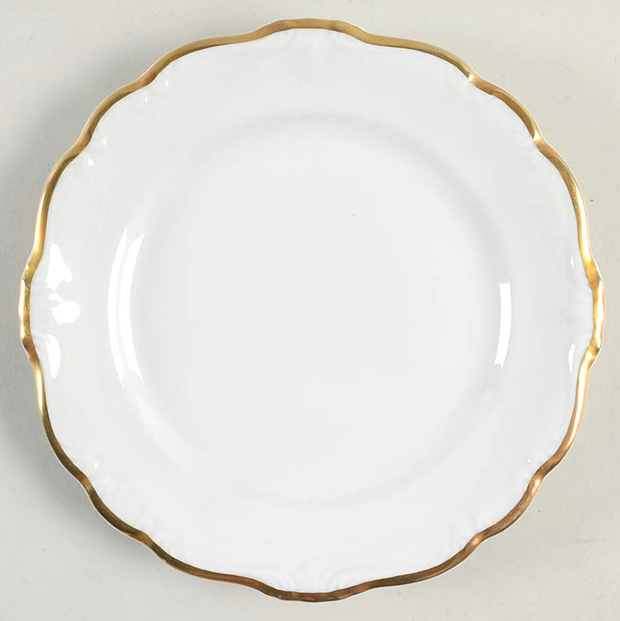 Gold Baroque Bread & Butter Plate by Johann Haviland-1