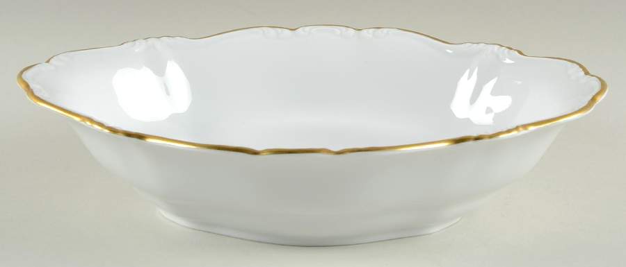 Gold Baroque 10" Oval Vegetable Bowl by Johann Haviland-1