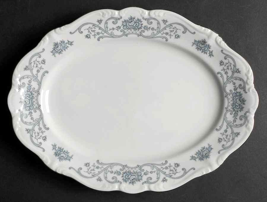 Grand Duchess 12" Oval Serving Platter by Johann Haviland-1