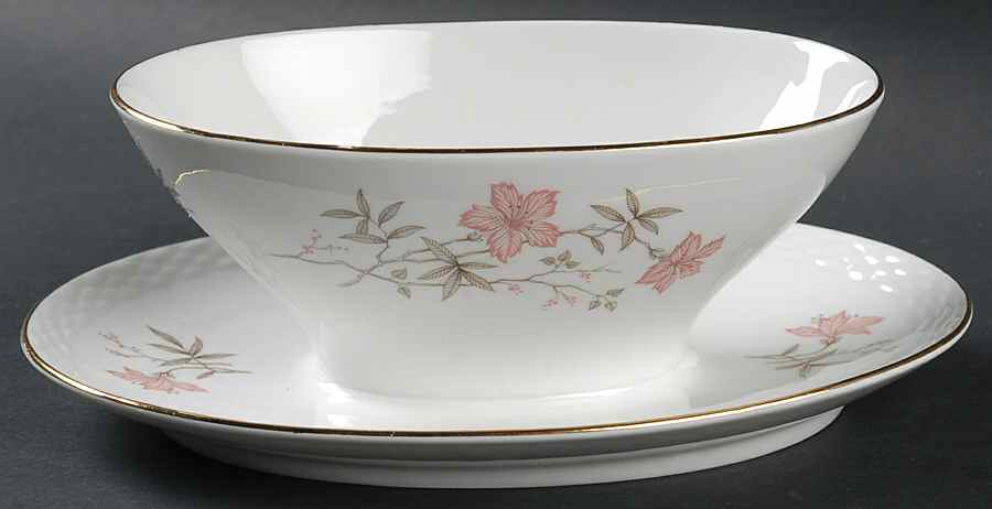 Rosita Gravy Boat with Attached Underplate by Johann Haviland-1