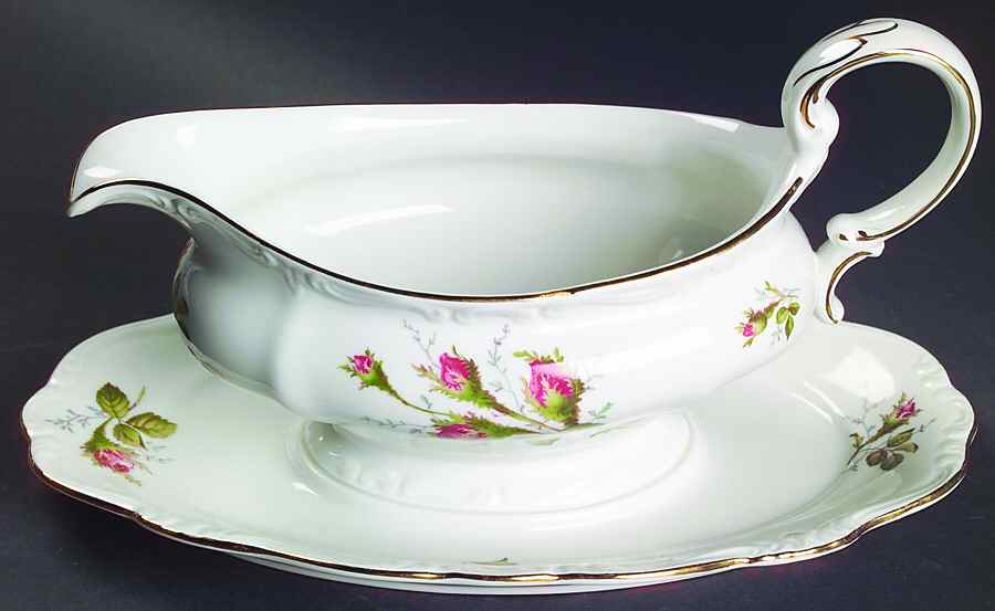 JOH152 Gravy Boat with Attached Underplate by Johann Haviland-1