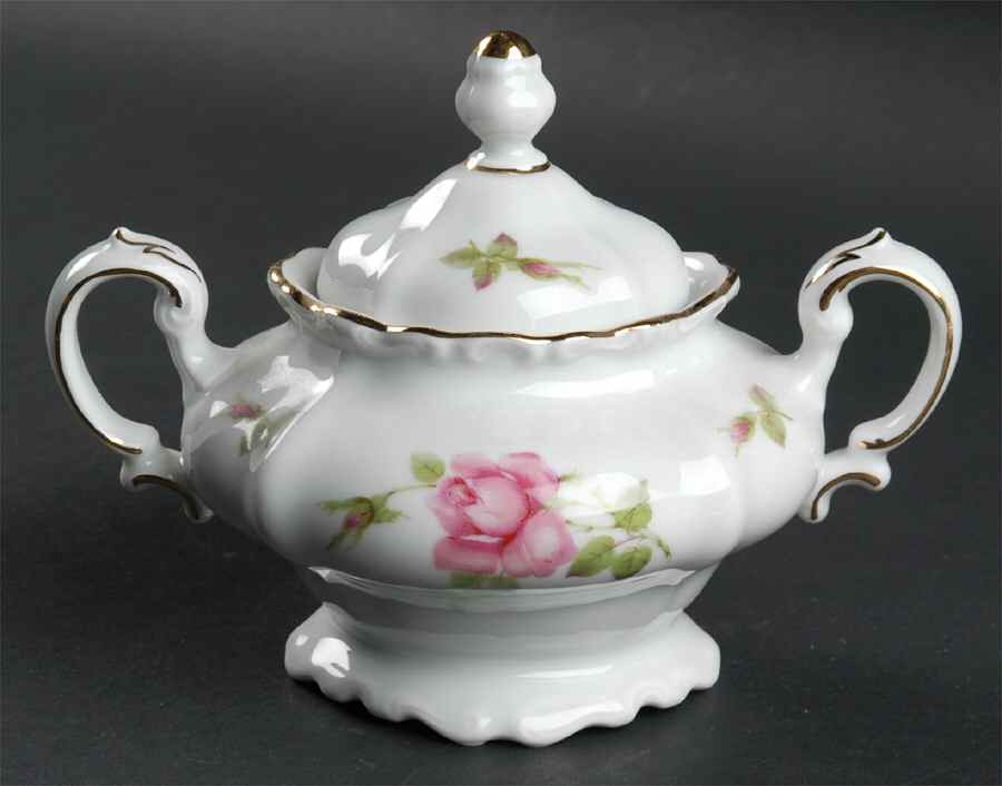 JOH172 Sugar Bowl & Lid by Johann Haviland-1