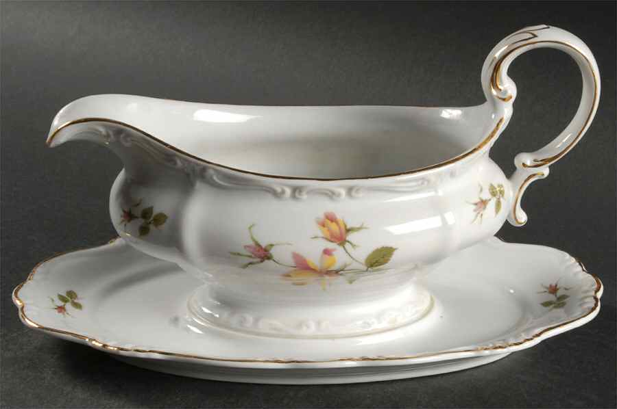 JOH18 Gravy Boat with Attached Underplate by Johann Haviland-1