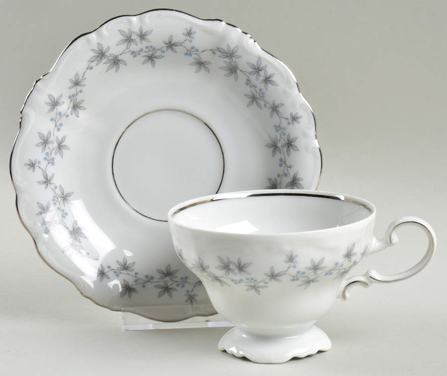 JOH40 Footed Cup & Saucer Set by Johann Haviland-1