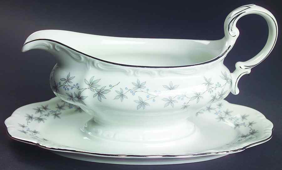 JOH40 Gravy Boat with Attached Underplate by Johann Haviland-1