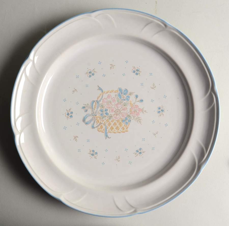 Country Basket 12" Chop Plate (Round Platter) by Johann Haviland-1