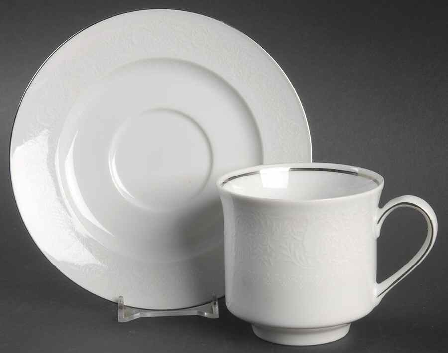 Morning Mist Flat Cup & Saucer Set by Johann Haviland-1