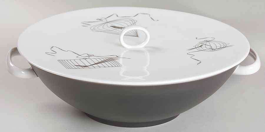 Papageno Round Covered Vegetable by Johann Haviland-1
