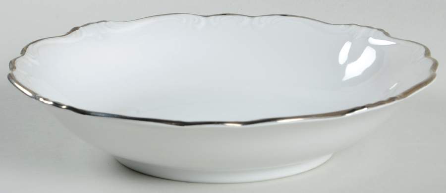 Platinum Baroque Coupe Soup Bowl by Johann Haviland-1