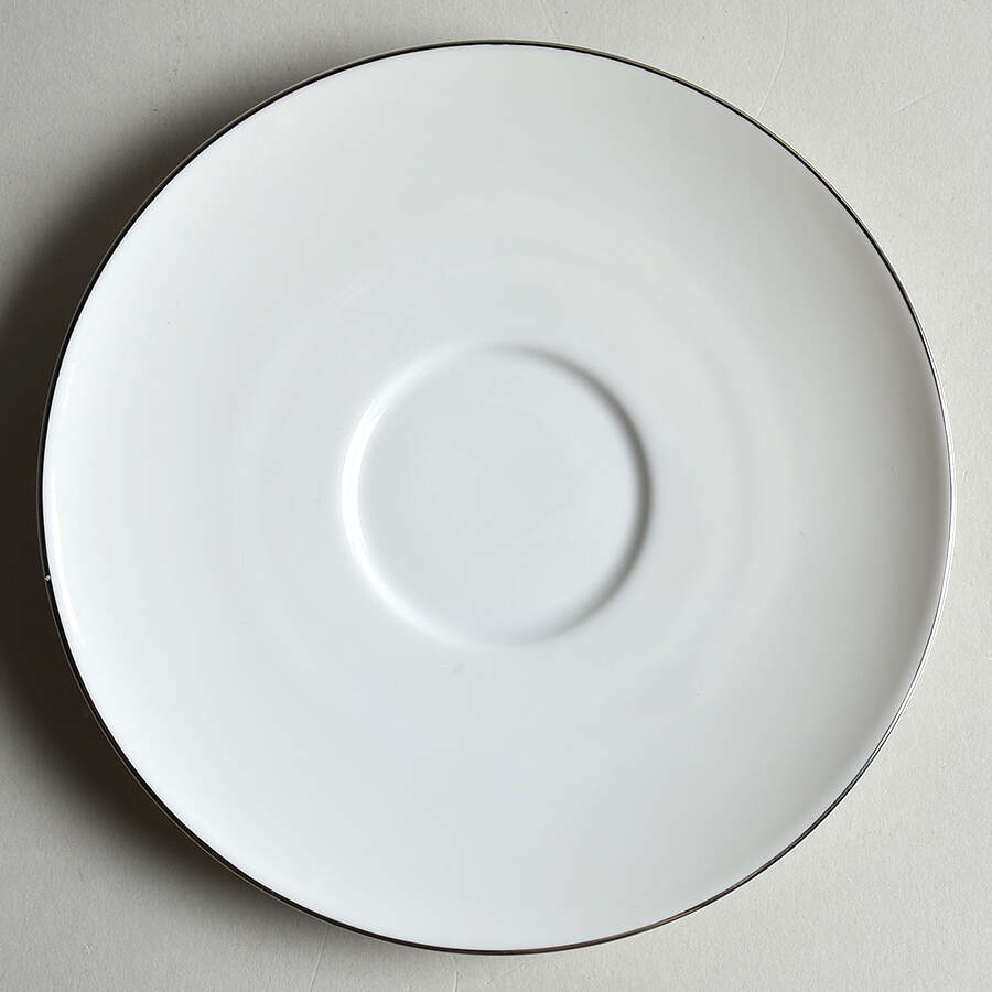 Platinum Riviera Saucer by Johann Haviland-1
